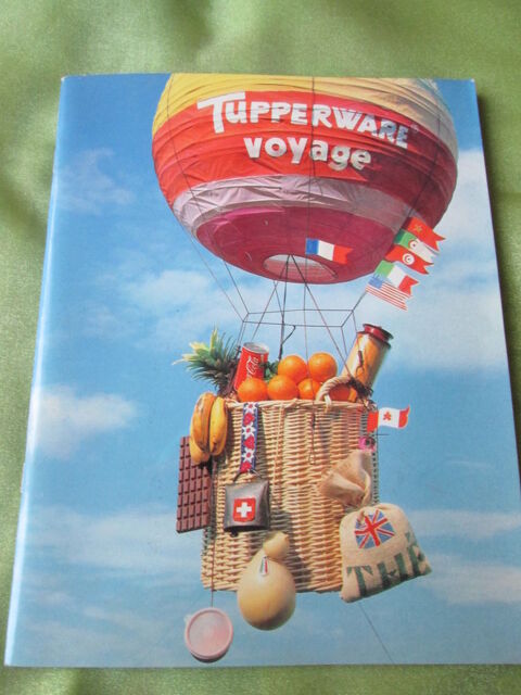 Livre de recettes   Tupperware Voyage    6 Goussainville (95)
