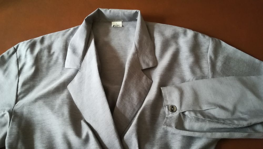 Veste redingote grise 38 - annie66 Vêtements