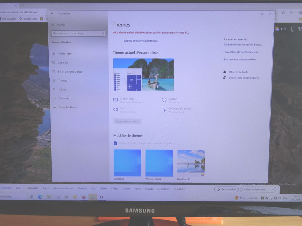 Moniteur Led Samsung Sync Master 22" Matériel informatique