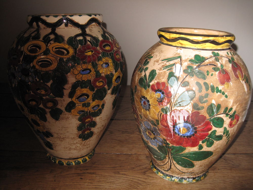 2 vases anciens Décoration