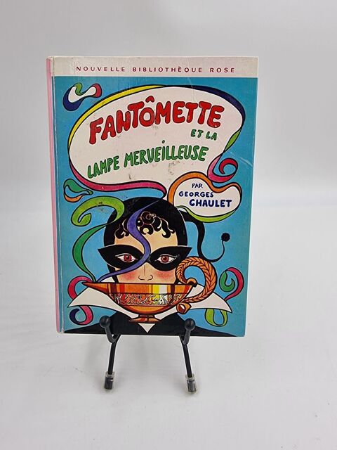 Livre Nouvelle Bibliothèque Rose Fantômette et la Lampe Merv 1 Vulbens (74)