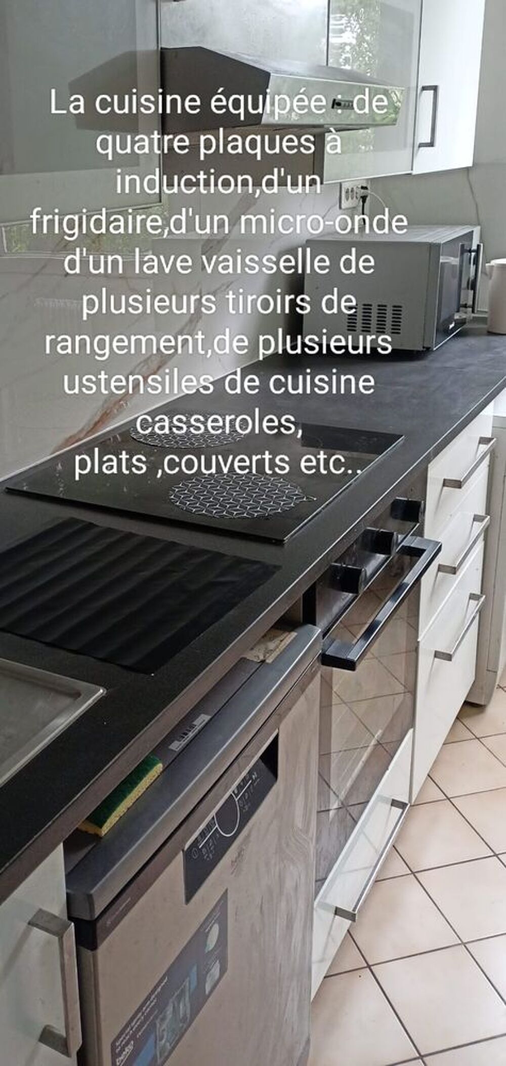 Location Colocation Chambre 14 m2 dans un appartement de 102 m2 proche du RER A. Cergy