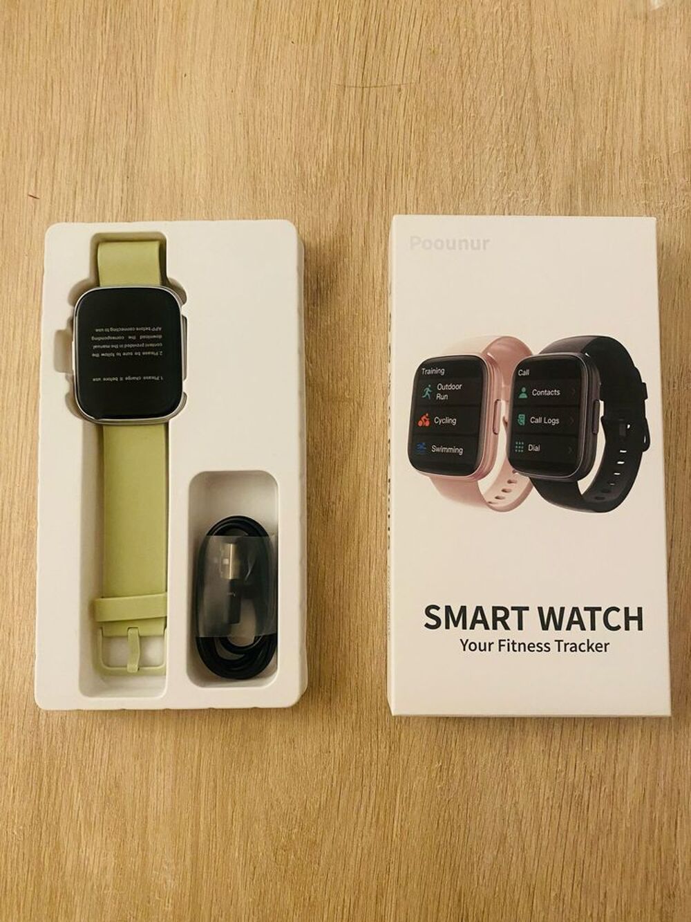 Montre Connect&eacute;e Homme Femme avec Appels Bluetooth, &eacute;tat: ne Bijoux et montres