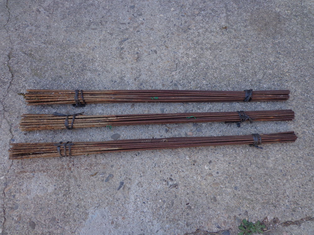   Lots de Tiges  en acier 