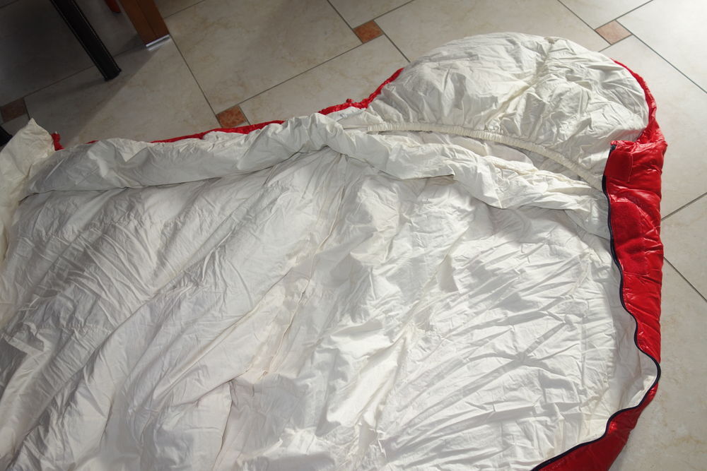 Duvet grand froid type sarcophage, Sports