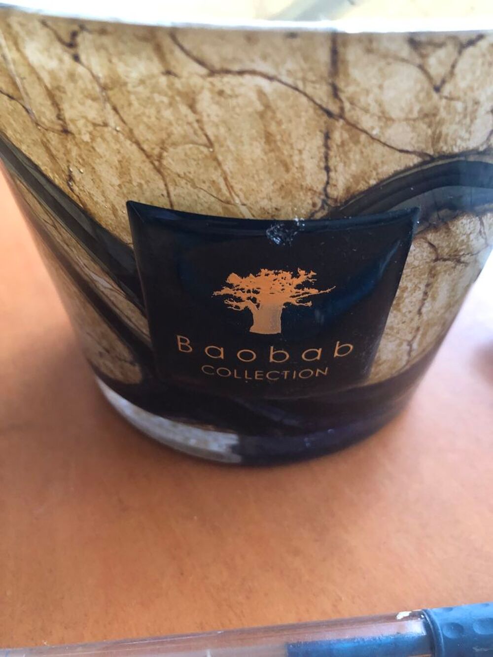 bougie baobab Décoration