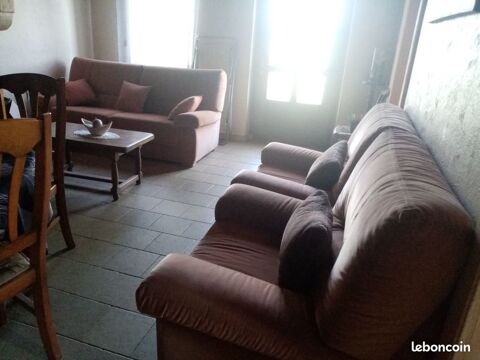 Canapé droit 3 places avec 2 fauteuils 110 Saint-Aubin (40)