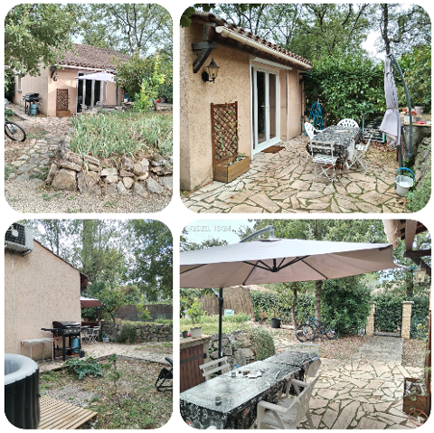   Maison arbor�e au calme piscine copro Maison - 3 pi�ce(s) - 40 m�