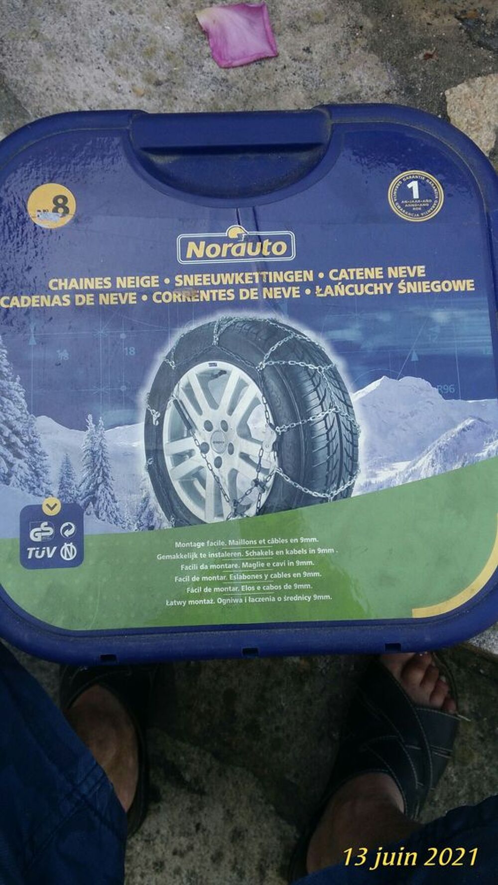 Chaines neige n&deg; 8 pour voiture
Sports