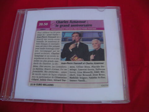 DVD Charles AZNAVOUR : le GRAND ANNIVERSAIRE 5 Saint-Etienne (42)