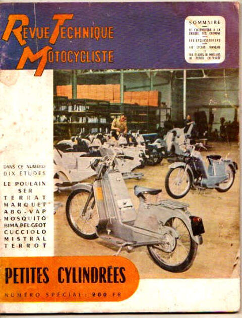 RTM 81 b Spécial petites Cylindrées Annuel 1954 Porspoder (29)