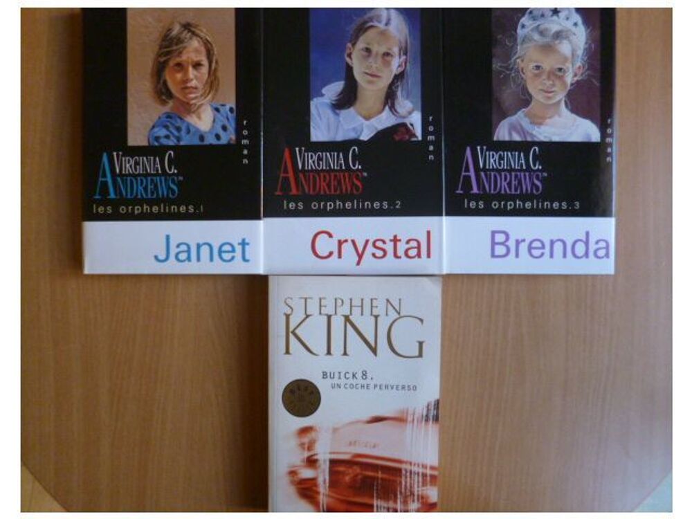 P.Cornwell, MH Clark, PC &amp; Kristin Cast, V.C. Andrews... Livres et BD