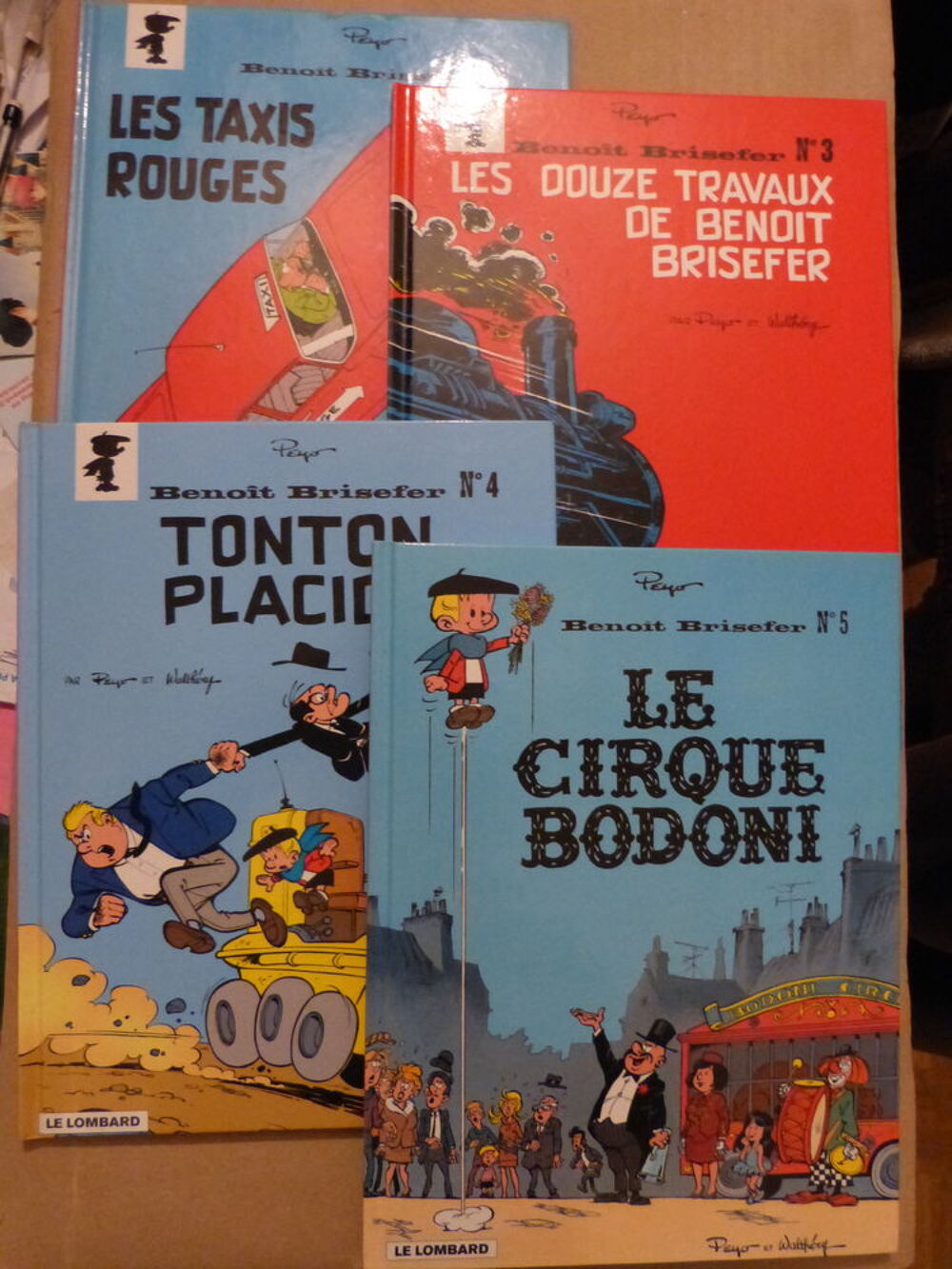  BD BENOIT BRISEFER Livres et BD