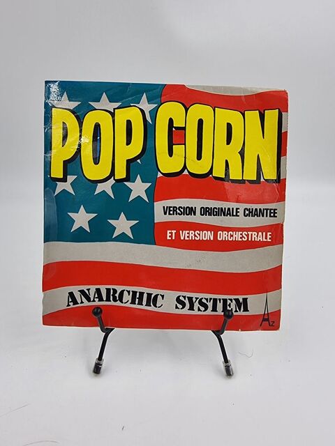 Vinyle 45 tours Pop Corn : Anarchic System 2 Vulbens (74)
