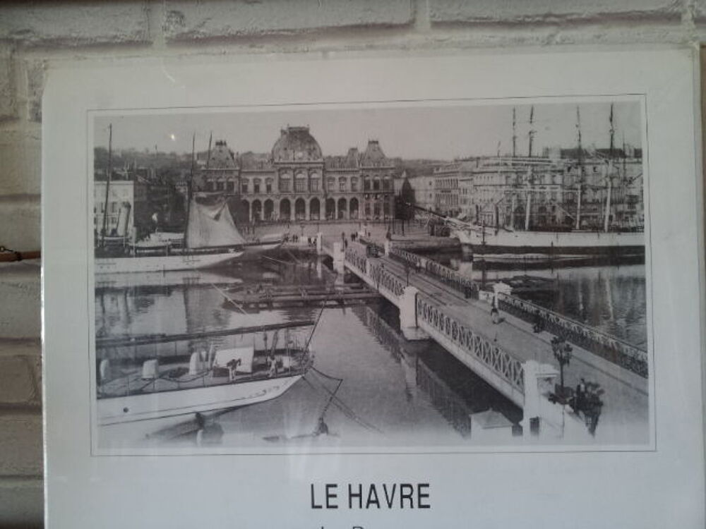 Trois tr&egrave;s belles photos de l'ancien HAVRE Décoration