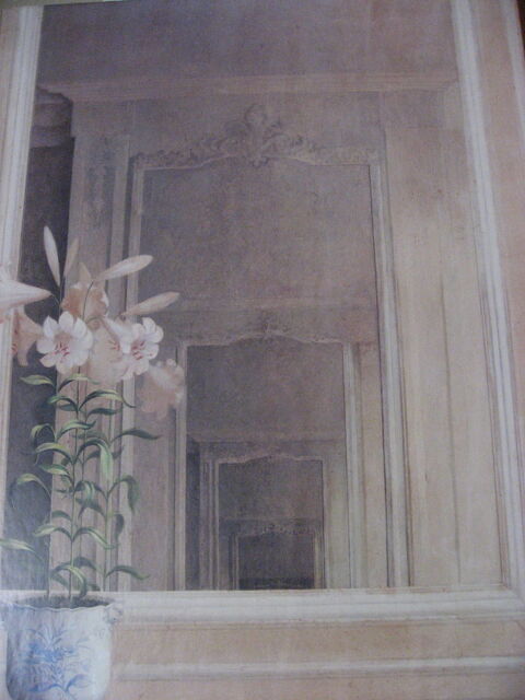 tableau trompe l'oeil - couleurs douces. 65 Hyres (83)