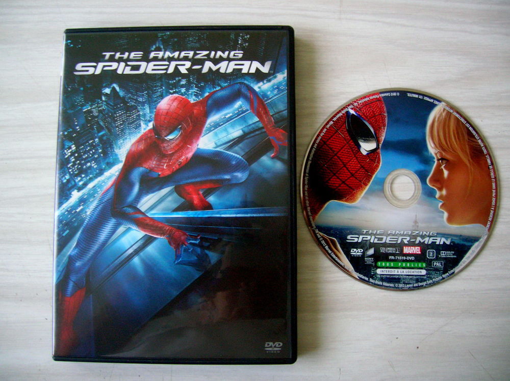 DVD The Amazing Spiderman DVD et blu-ray