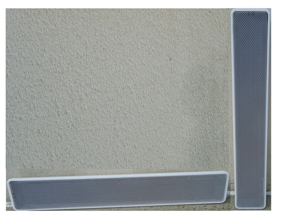 2 Radiateurs &eacute;lectriques Rayonnant radiant 950W Electroménager