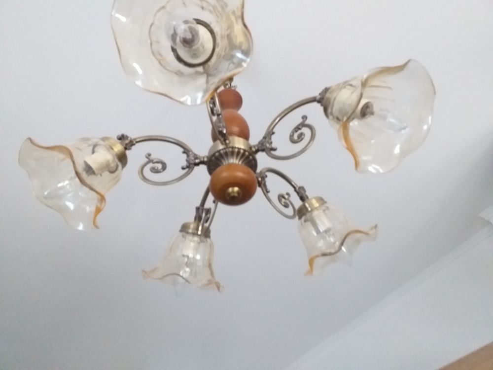 Lustre 5 lampes Décoration