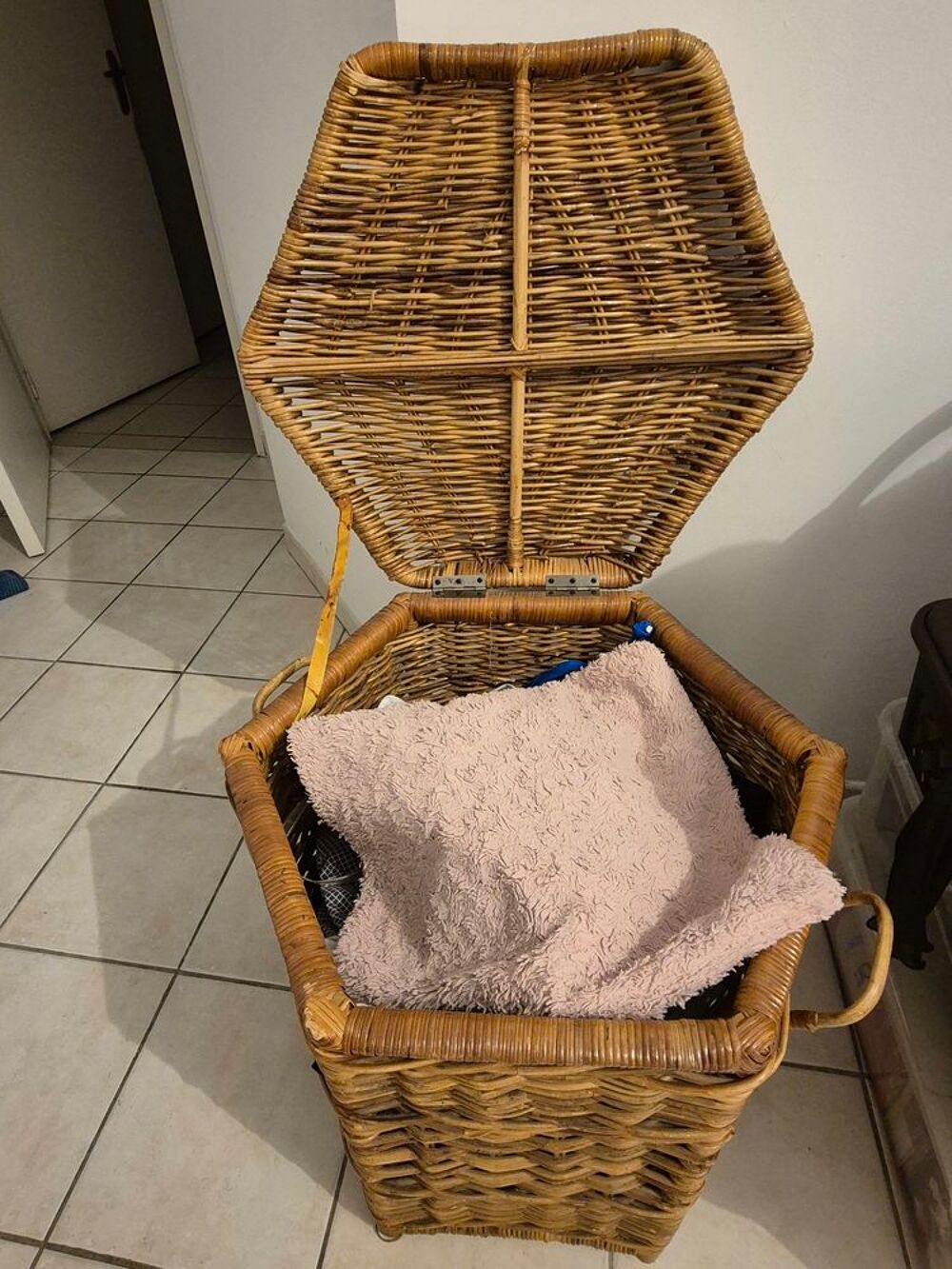 Panier rangement osier Meubles