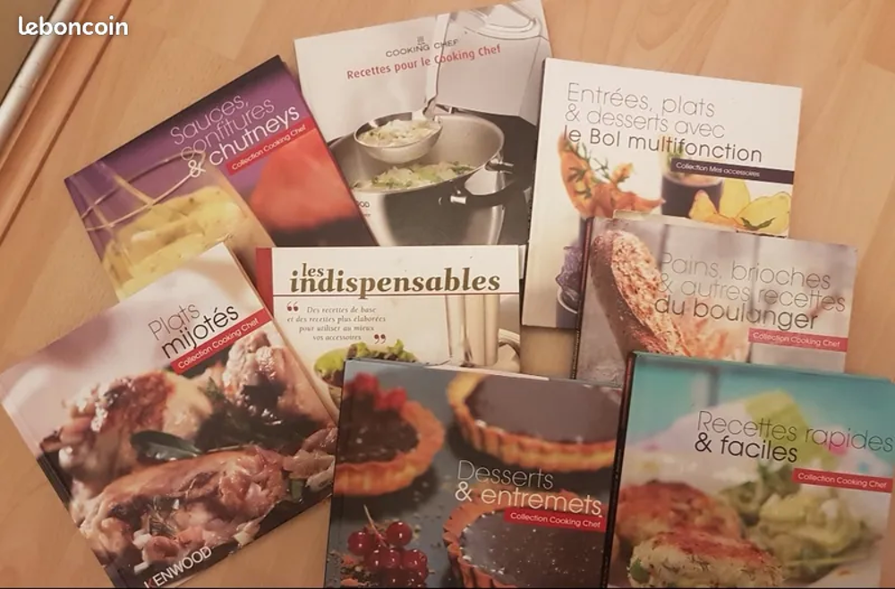 Cooking chef Major + accessoires + livres de cuisine Electroménager