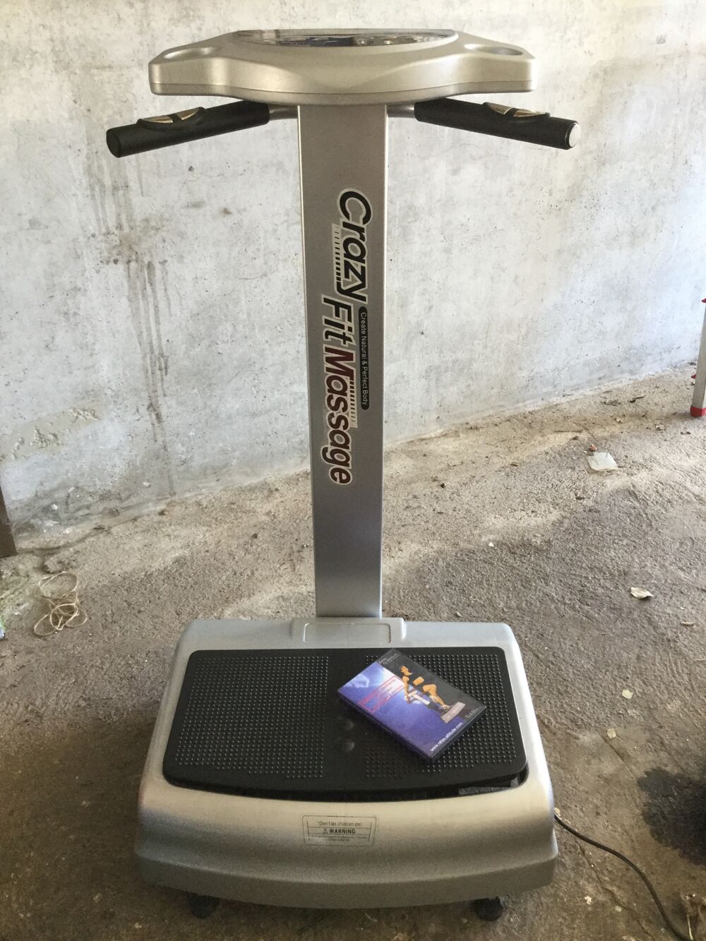 plate oscillante "crazy fit massage" Sports