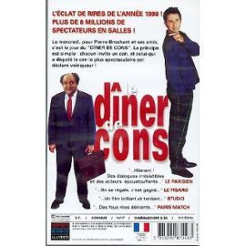 Le dner de cons (K7 VHS) 5 Saint-Sornin-Leulac (87)