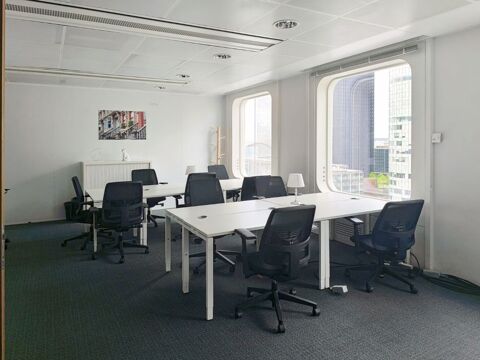 Espace de bureau ouvert pour 15 personnes &agrave; Paris La Defense Tour Ariane 7756 92800 Puteaux