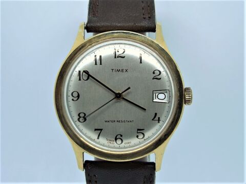 Belle montre Timex mécanique années 1970 Impeccable 39 Larroque (31)