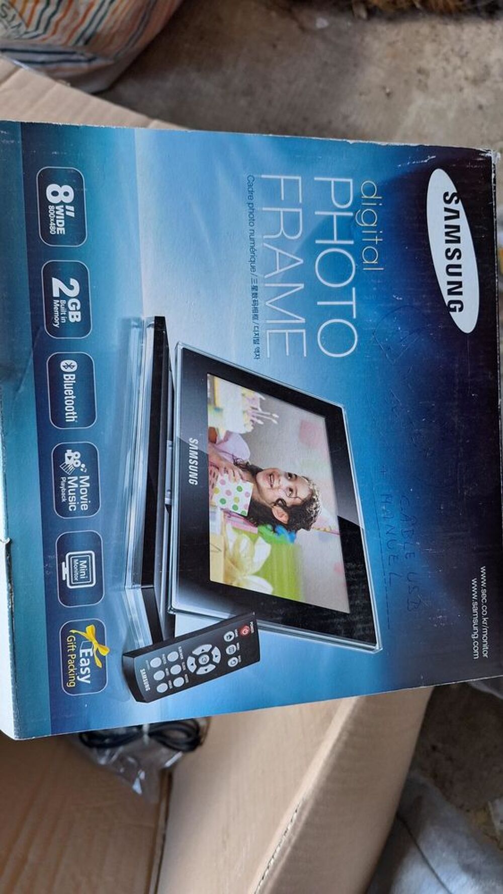 cadre photo num&eacute;rique samsung Photos/Video/TV