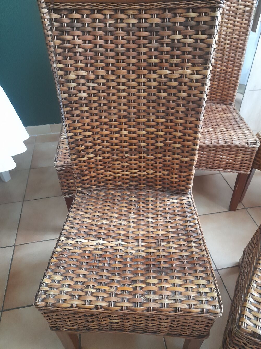 Chaises en rotin Meubles