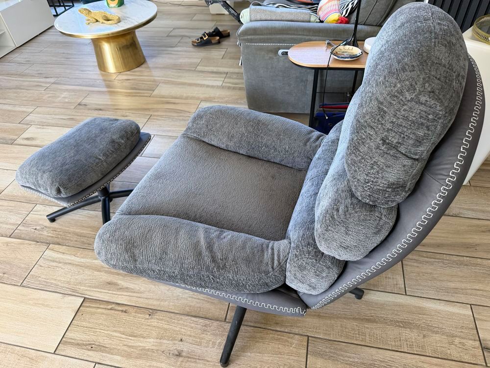 FAUTEUIL BASCULANT AVEC REPOSE JAMBES Décoration