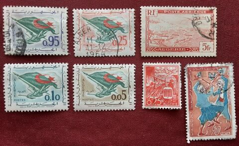7 timbres Algérie Fse
1 Pontoise (95)