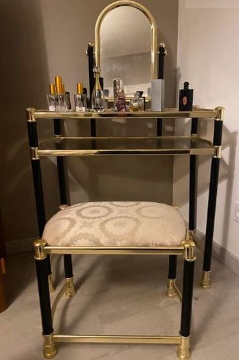 COIFFEUSE EN VERRE + TABOURET 45 Ch�teaumeillant (18)