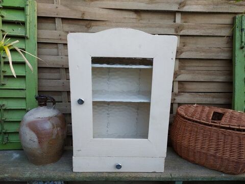 Ancienne Petite Armoire de Toilette Vitrée Vintage 65 Loches (37)
