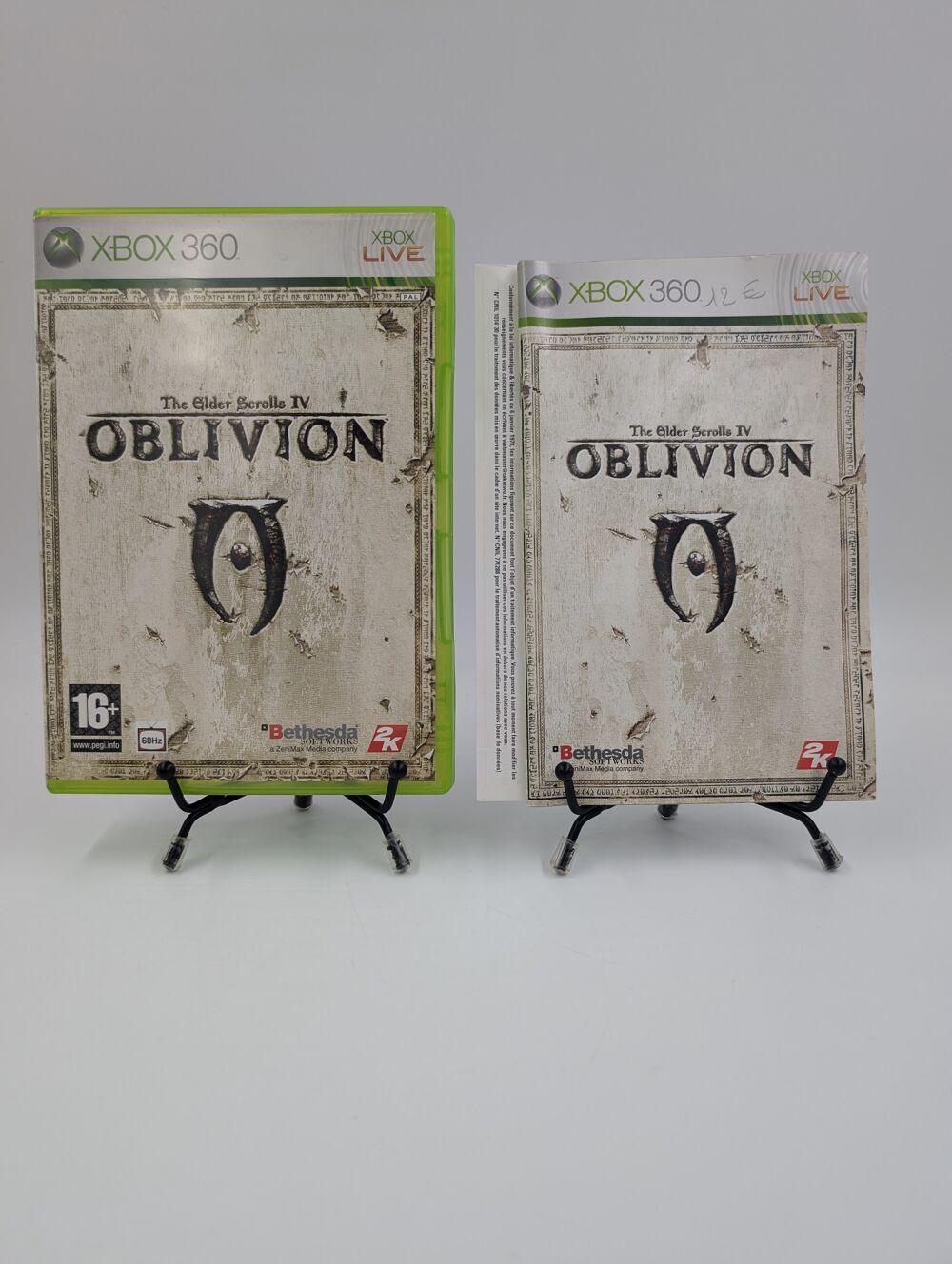 Jeu Xbox 360 The Elder Scrolls IV (4) Oblivion complet Consoles et jeux vidéos