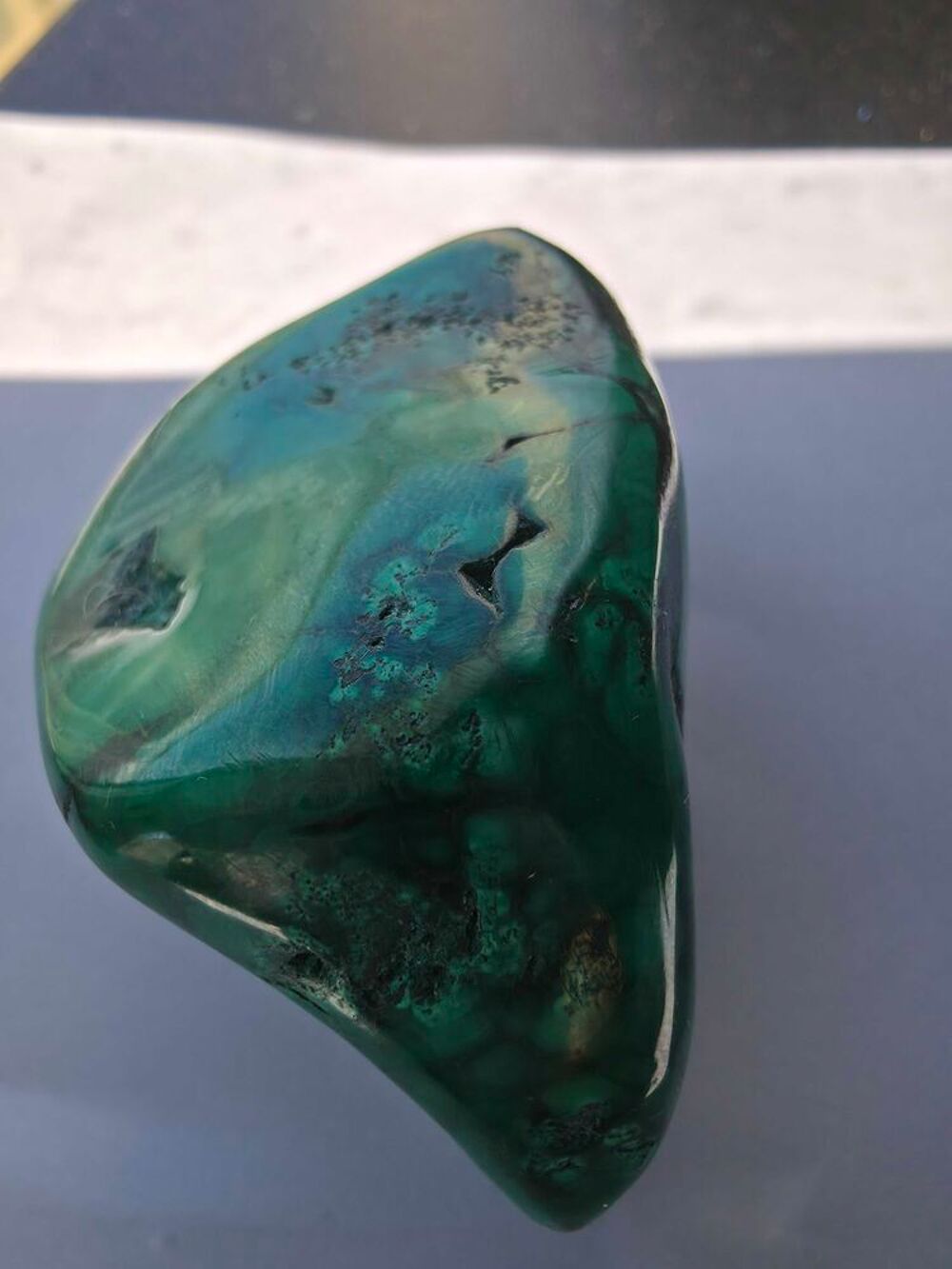 Magnifique Malachite Polie du (RDC)-115g 