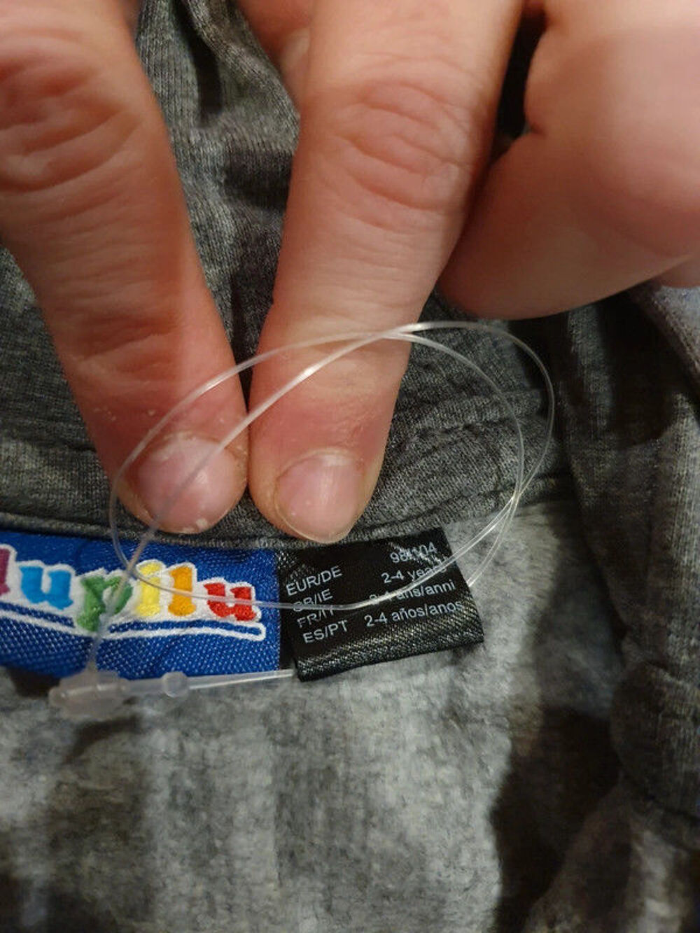 Gilet &agrave; capuche zipp&eacute; - 24 mois - gris Vêtements enfants