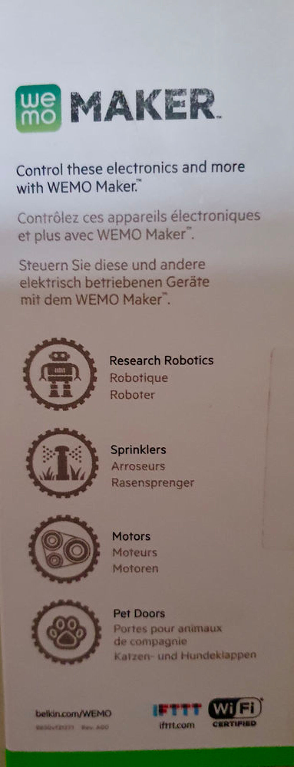 WEMO MAKER - BELKIN Matériel informatique