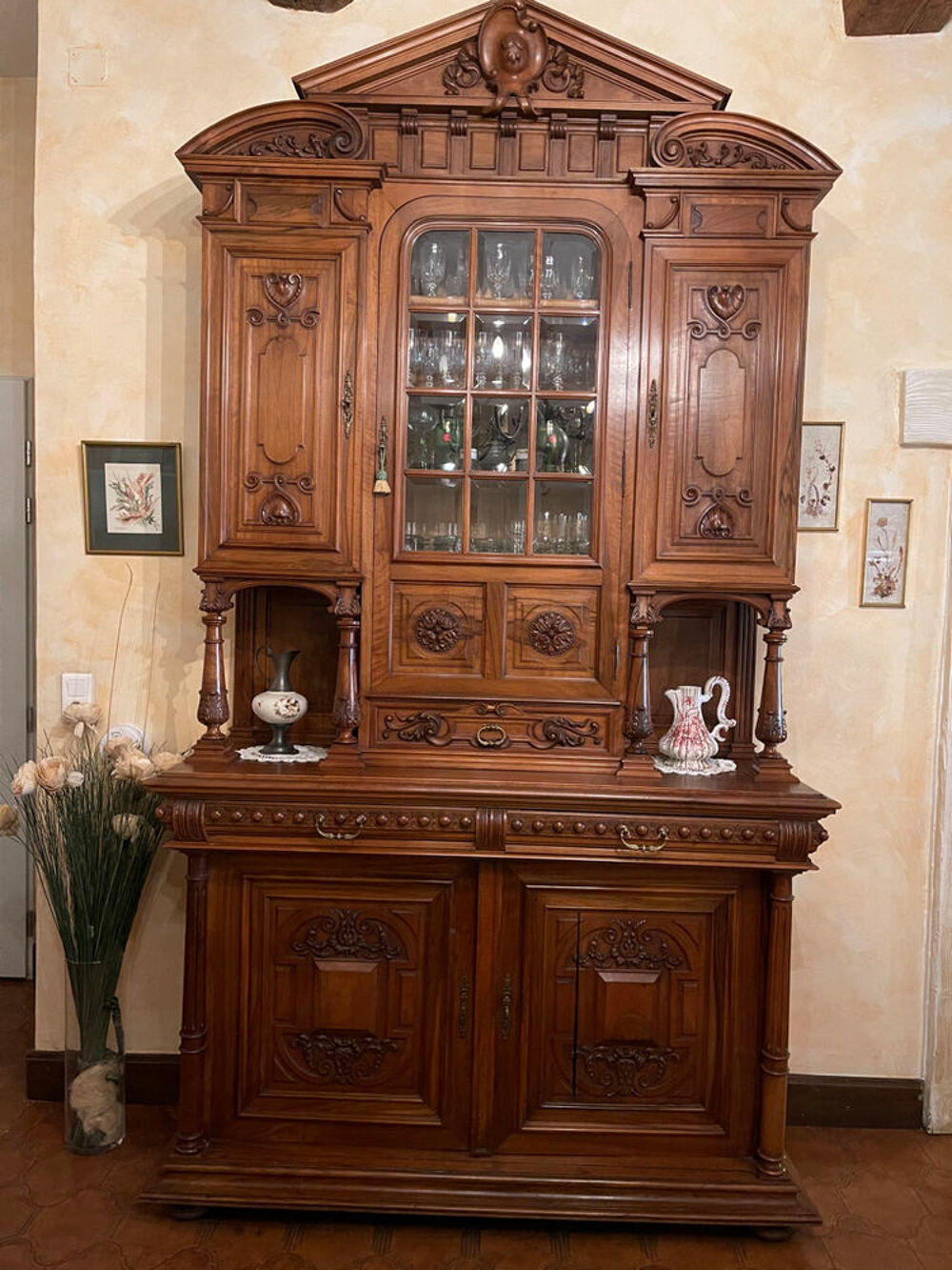 Salle &agrave; manger ancienne en parfait &eacute;tat 3 pi&egrave;ces Meubles