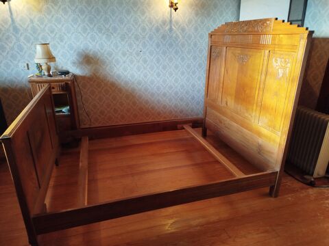 LIT BOIS MASSIF 130 X 180 60 Cazavet (09)