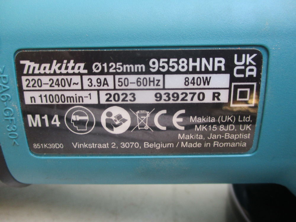 MAKITA kit 2 Meuleuses Bricolage