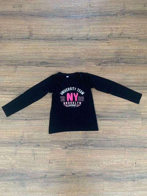 Tee shirt manches longues enfant fille  Zeeman 2 Saleilles (66)