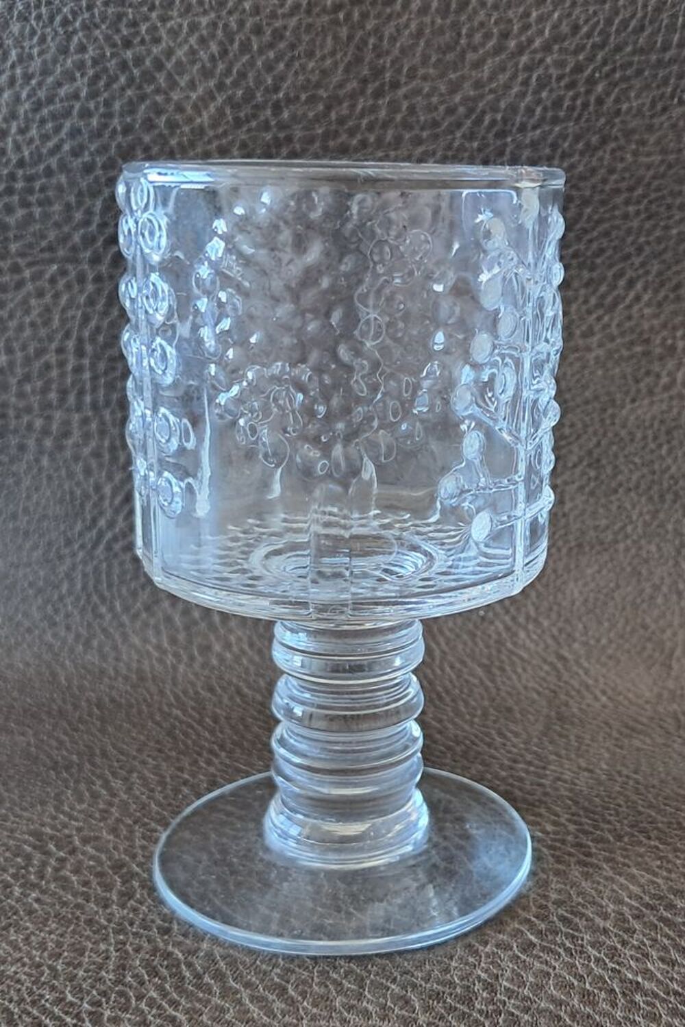 lot de 3 verres &agrave; liqueur Oiva Toikka s&eacute;rie Flora 