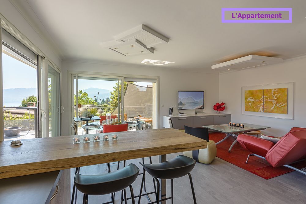 Vente Appartement Vue Splendide Lac & Montagnes 
T4 Unique et Confidentiel Annecy-le-vieux