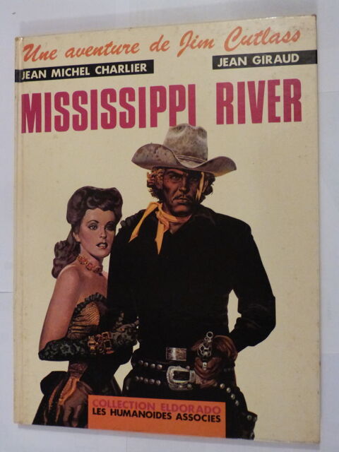 BD  -  JIM CUTLASS  -  MISSISSIPI  RIVER   �dition originale 8 Brest (29)