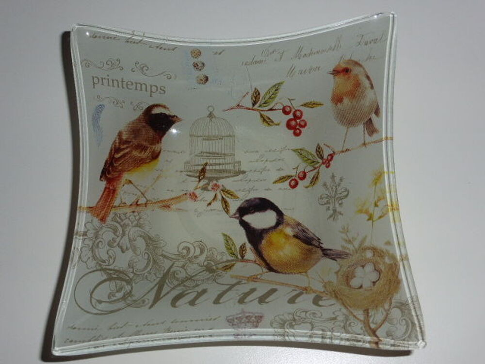 Coupelle en verre Collection les oiseaux Cuisine