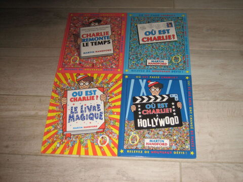 lot 4 livre OU EST CHARLIE ? cartonn�s 20 C�zy (89)