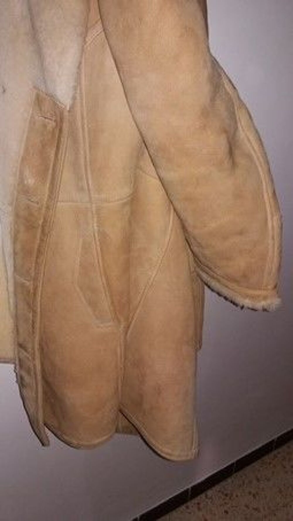 VESTE Trois/Quart - Mouton Retourn&eacute; Vêtements