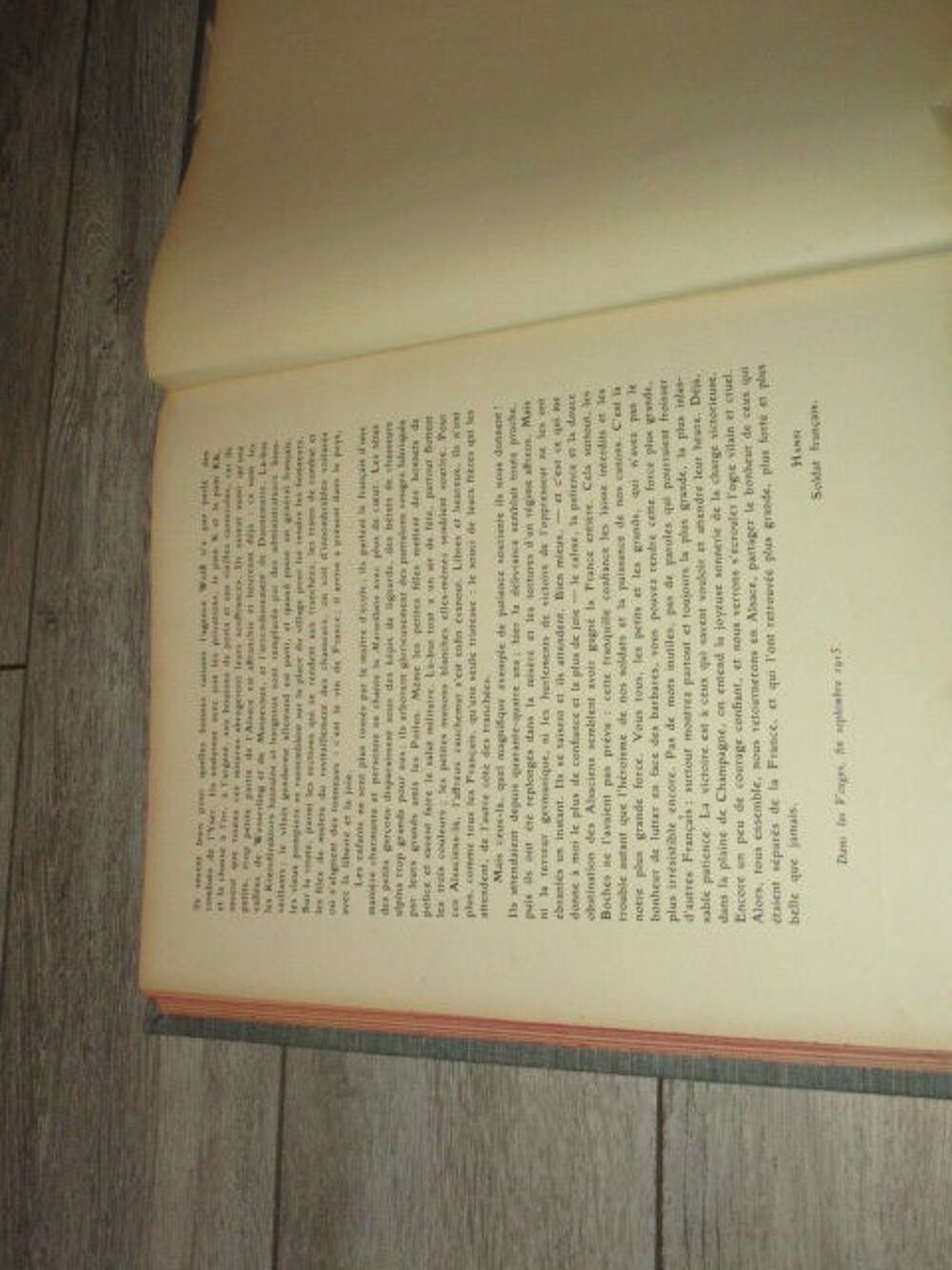 VIEUX LIVRE HANSI ET HUEN "HISTOIRE D ALSACE" 